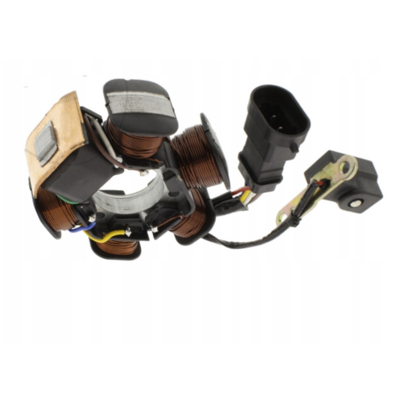 STOJAN ALTERNATORA STATOR JMP DO MOTOCYKLA PIAGGIO NGR 50 NGR50 2001-2018