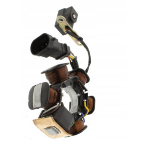 STOJAN ALTERNATORA STATOR JMP DO MOTOCYKLA PIAGGIO FLY 50 FLY50 2T 2005-11