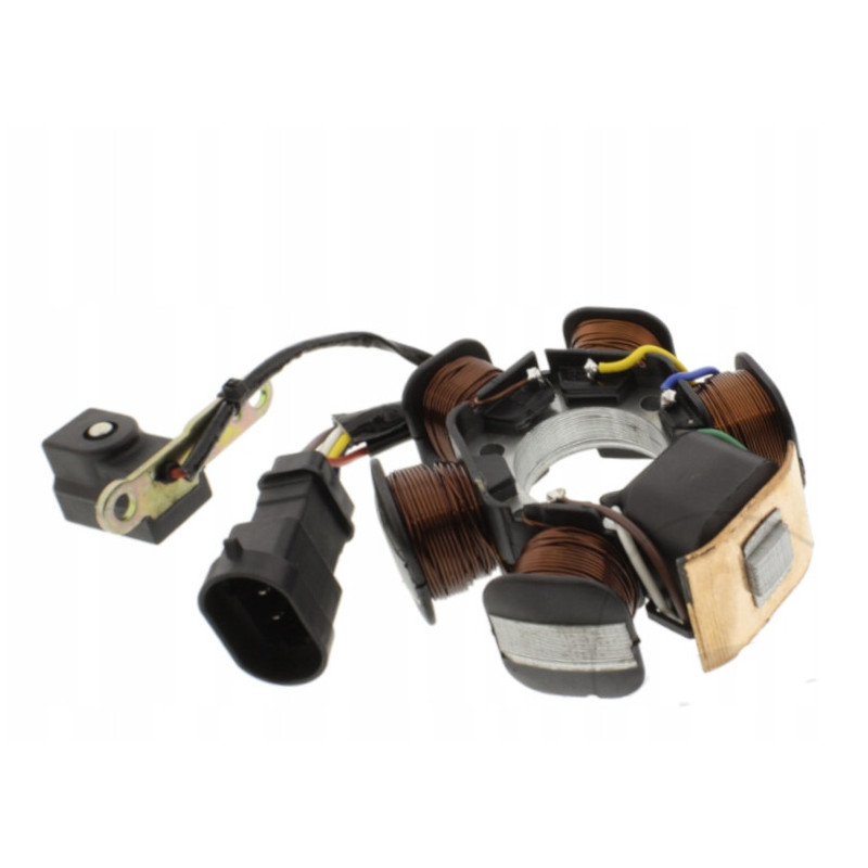 STOJAN ALTERNATORA STATOR JMP DO MOTOCYKLA PIAGGIO DIESIS 50 2001-2005