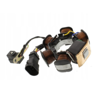 STOJAN ALTERNATORA STATOR JMP DO MOTOCYKLA DERBI GP1 50 LC 2002-2011