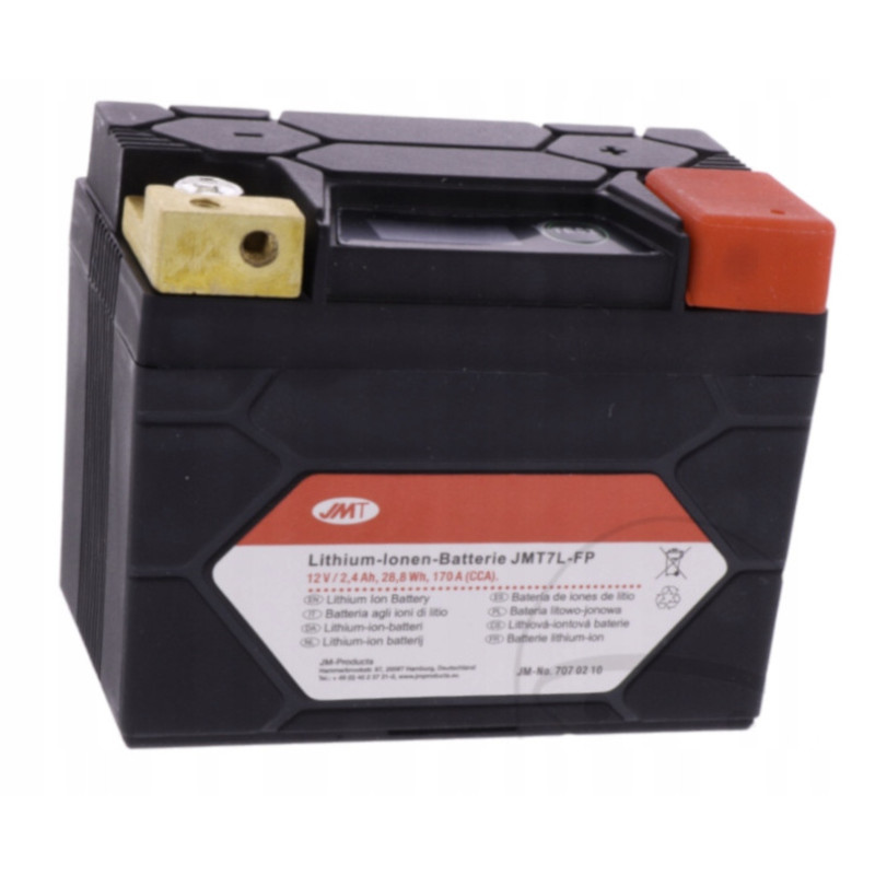 ULTRA LEKKI AKUMULATOR LITOWO - JONOWY JMT KEEWAY LOGIC 125 LOGIC125 13-22