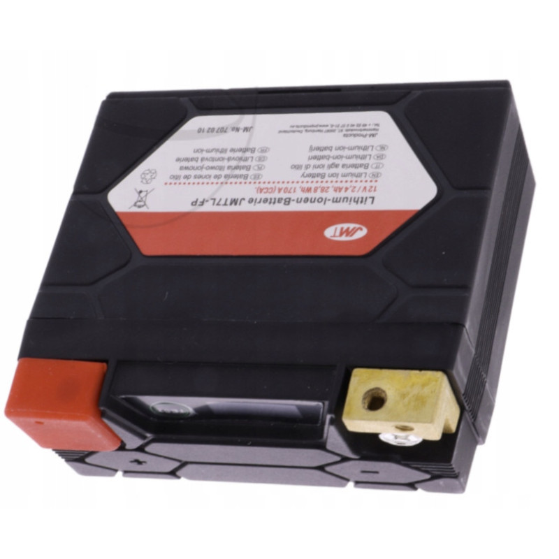 ULTRA LEKKI AKUMULATOR LITOWO - JONOWY JMT KAWASAKI ZZR 250 ZZR250 90-2003