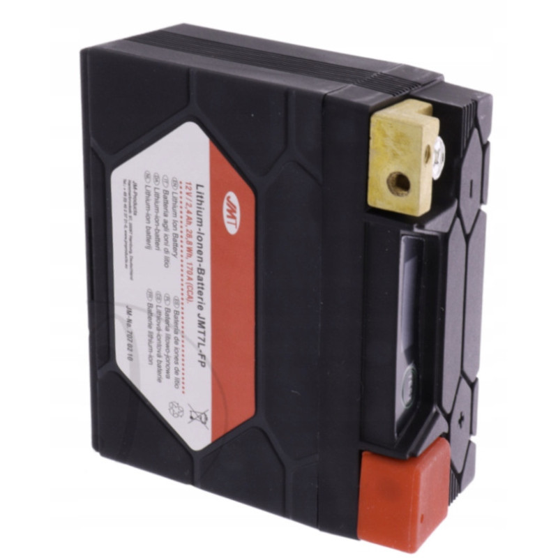 ULTRA LEKKI AKUMULATOR LITOWO - JONOWY JMT KAWASAKI KLX 250 KLX250 2009-17