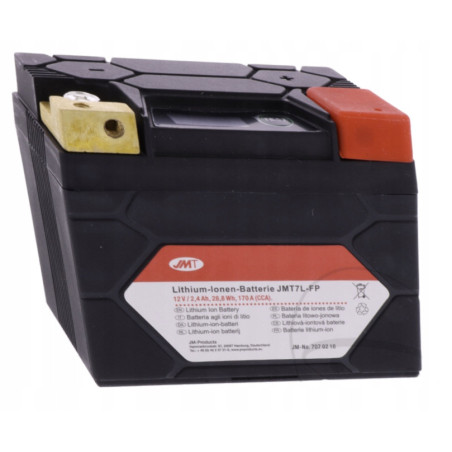 ULTRA LEKKI AKUMULATOR LITOWO - JONOWY JMT HUSQVARNA TE 250 TE250 2003-2010