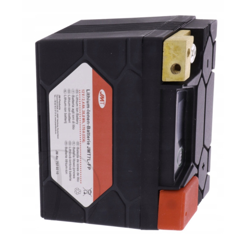 ULTRA LEKKI AKUMULATOR LITOWO - JONOWY JMT HUSQVARNA SM 450 SM450 2003-2010