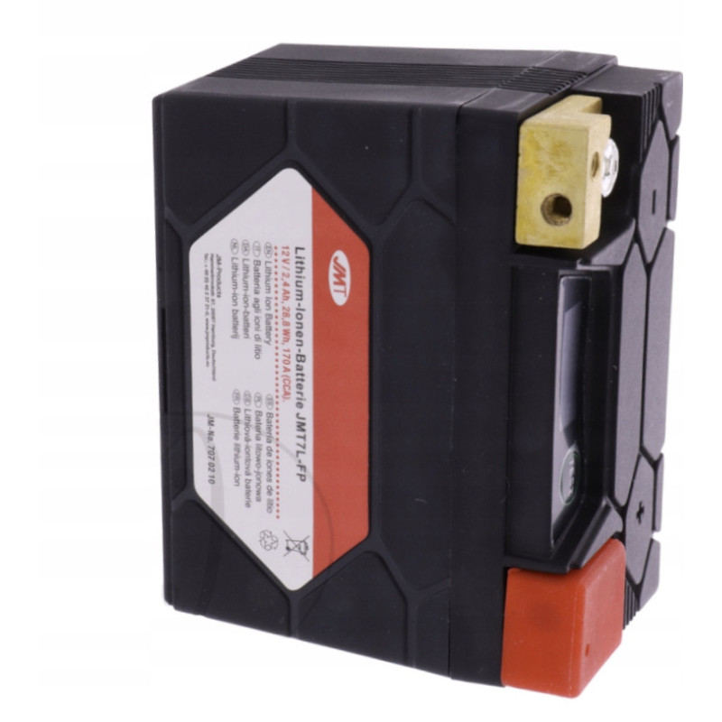 ULTRA LEKKI AKUMULATOR LITOWO - JONOWY JMT APRILIA SXR 50 SXR50 2022-2023