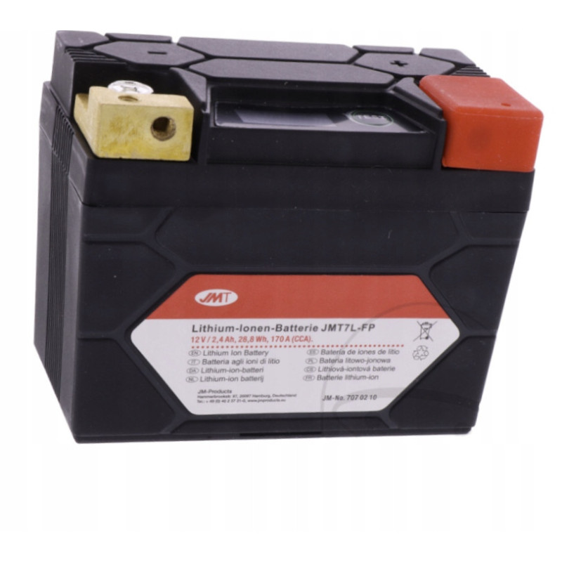 ULTRA LEKKI AKUMULATOR LITOWO - JONOWY JMT APRILIA SX 125 SX125 2018-2020