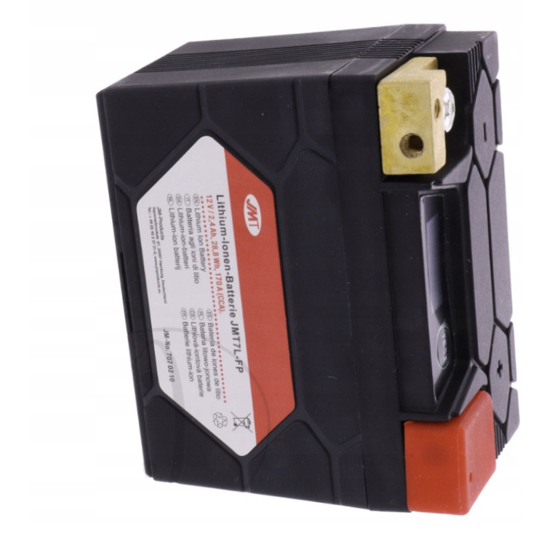 ULTRA LEKKI AKUMULATOR LITOWO - JONOWY JMT APRILIA RS 125 RS125 4T 2017-23