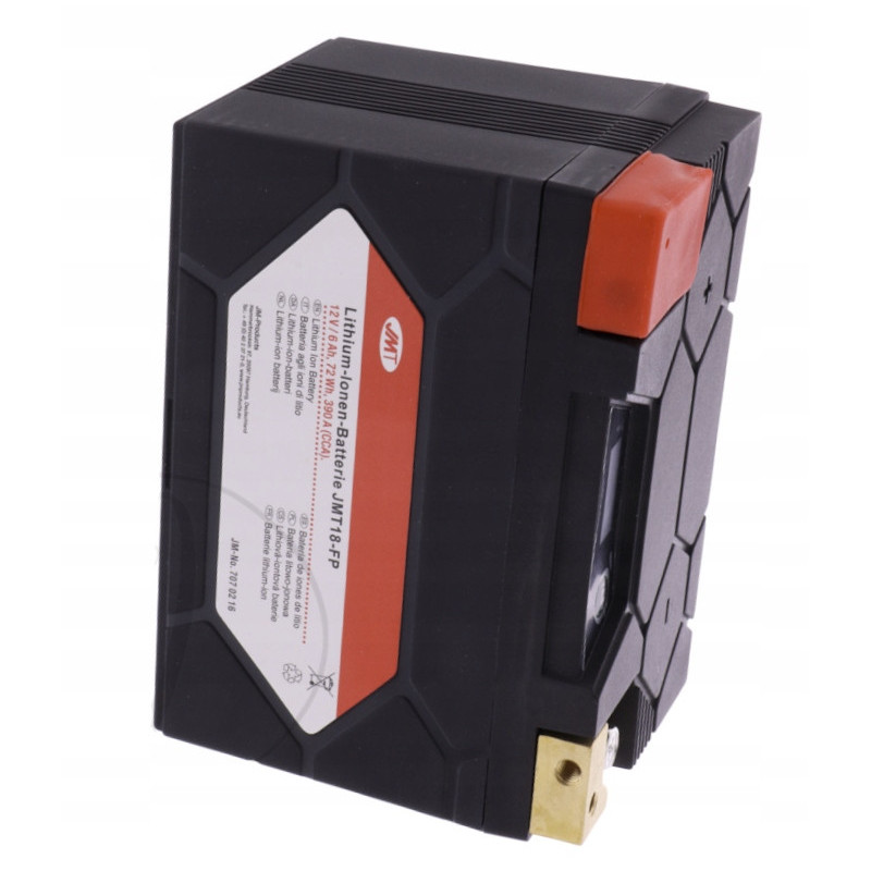 ULTRA LEKKI AKUMULATOR LITOWO - JONOWY JMT GILERA FUOCO 500 FUOCO500 07-17