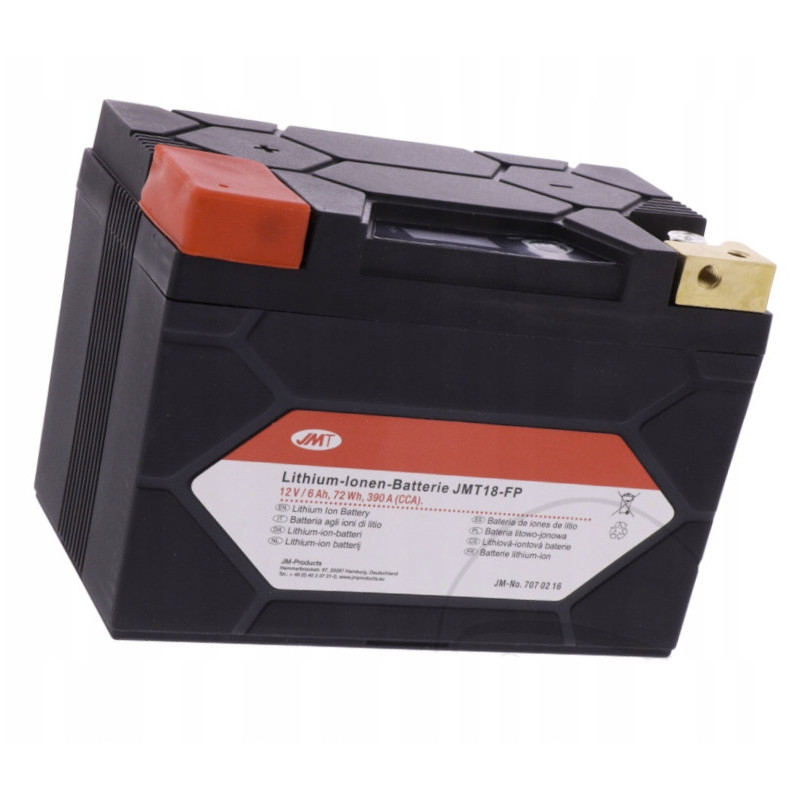 ULTRA LEKKI AKUMULATOR LITOWO - JONOWY JMT DO POJAZDU DUCATI 907 900 90-93