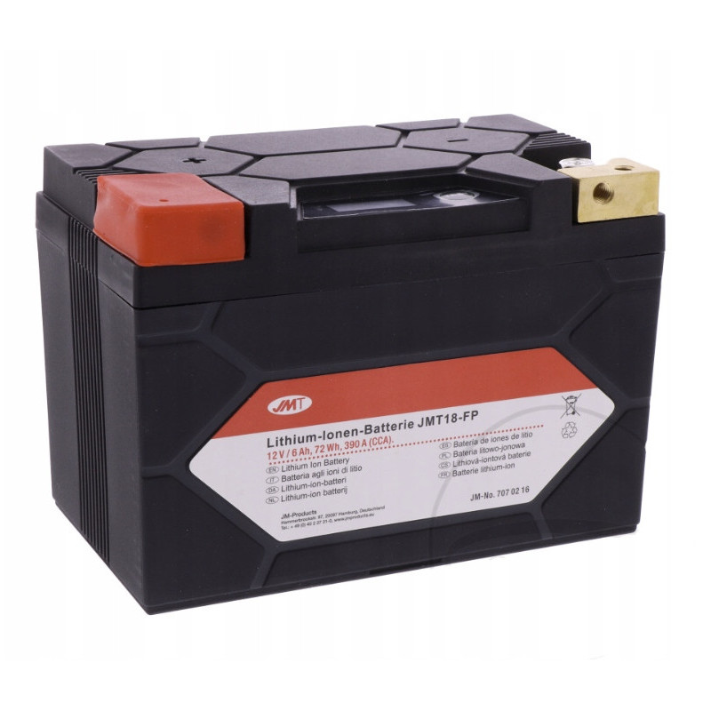 ULTRA LEKKI AKUMULATOR LITOWO - JONOWY JMT BMW R 1200 BMW R1200 2013-2023