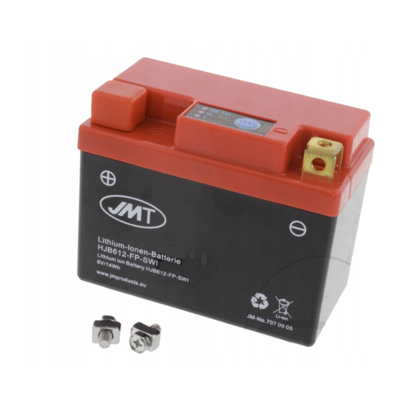 ULTRA LEKKI AKUMULATOR LITOWO - JONOWY JMT HONDA CM 125 HONDA CM125 1978-81