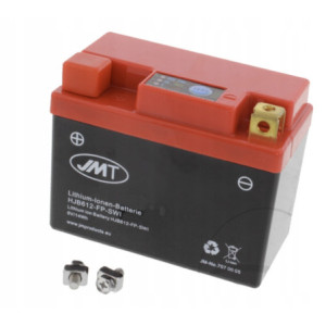 ULTRA LEKKI AKUMULATOR LITOWO - JONOWY JMT HJB612-FP HONDA CB 125 CB125