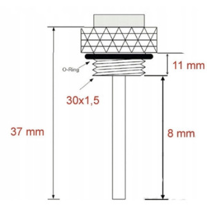 WSKAŹNIK TEMPERATURY OLEJU JMP M30X1,5 KAWASAKI ZX-6R 636 ZX-6R636 NINJA