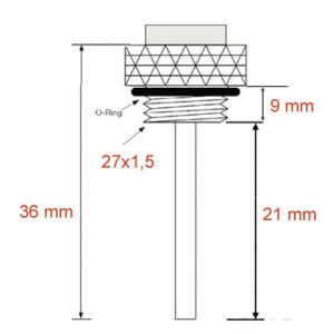WSKAŹNIK TEMPERATURY OLEJU JMP M27X1,5 YAMAHA FJ 1100 YAMAHA FJ1100 1984-85