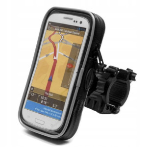 WODOODPORNE ETUI DO TELEFONU Z UCHWYTEM NA KIEROWNICĘ MOTOCYKLA / QUADA
