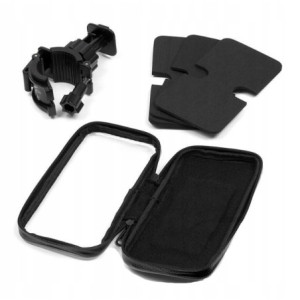 WODOODPORNE ETUI DO TELEFONU Z UCHWYTEM NA KIEROWNICĘ MOTOCYKLA / QUADA