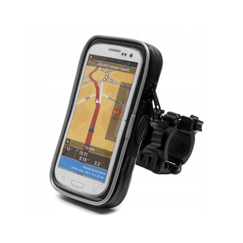 WODOODPORNE ETUI DO TELEFONU Z UCHWYTEM NA KIEROWNICĘ MOTOCYKLA