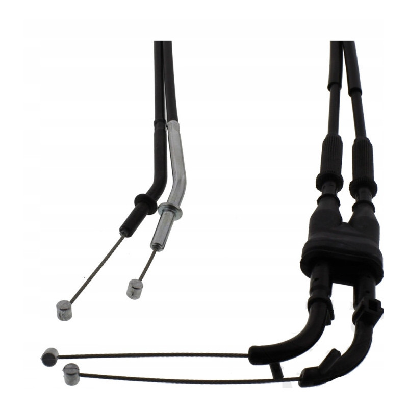 CIĘGNO GAZU KOMPLETNE LINKA DO MOTOCYKLA KAWASAKI ZX-6RR 600 NINJA 2005-06