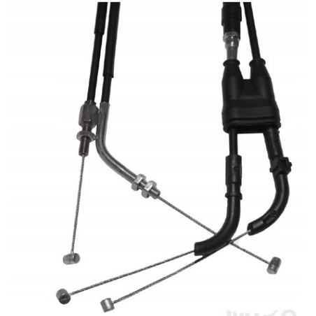 CIĘGNO GAZU KOMPLETNE LINKA DO MOTOCYKLA YAMAHA YZF-R1 1000 2002 - 2003