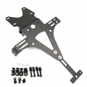 KRÓTKI UCHWYT TABLICY REJESTRACYJNEJ DO MOTOCYKLA UNIWERSALNE MOCOWANIE