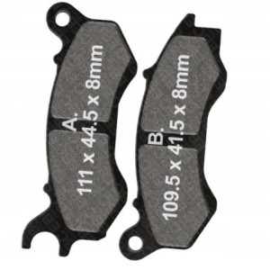 KLOCKI HAMULCOWE PRZÓD EBC SFA603 PEUGEOT SPEEDFIGHT 125 4 IE 2017-2018