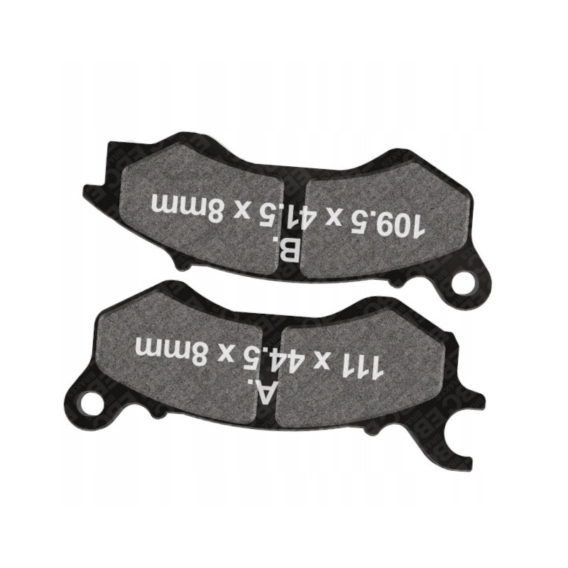 KLOCKI HAMULCOWE PRZÓD EBC SFA603 PEUGEOT FONTANA 50 FONTANA50 IE 2018-2019