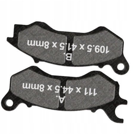 KLOCKI HAMULCOWE PRZÓD EBC SFA603 PEUGEOT DJANGO 150 DJANGO150 2015-2019