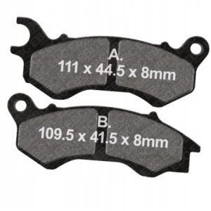 KLOCKI HAMULCOWE PRZÓD EBC SFA603 KYMCO NEW PEOPLE 200 S I ABS 2021-2026