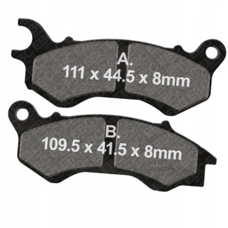 KLOCKI HAMULCOWE PRZÓD EBC SFA603 KYMCO NEW PEOPLE 200 S I ABS 2021-2026