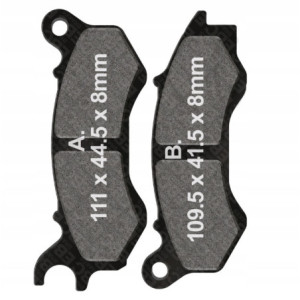 KLOCKI HAMULCOWE PRZÓD EBC SFA603 KYMCO NEW PEOPLE 50 2019-2026