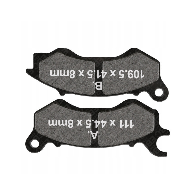 KLOCKI HAMULCOWE PRZÓD EBC SFA603 HONDA PCX 150 HONDA PCX150 2012-2018