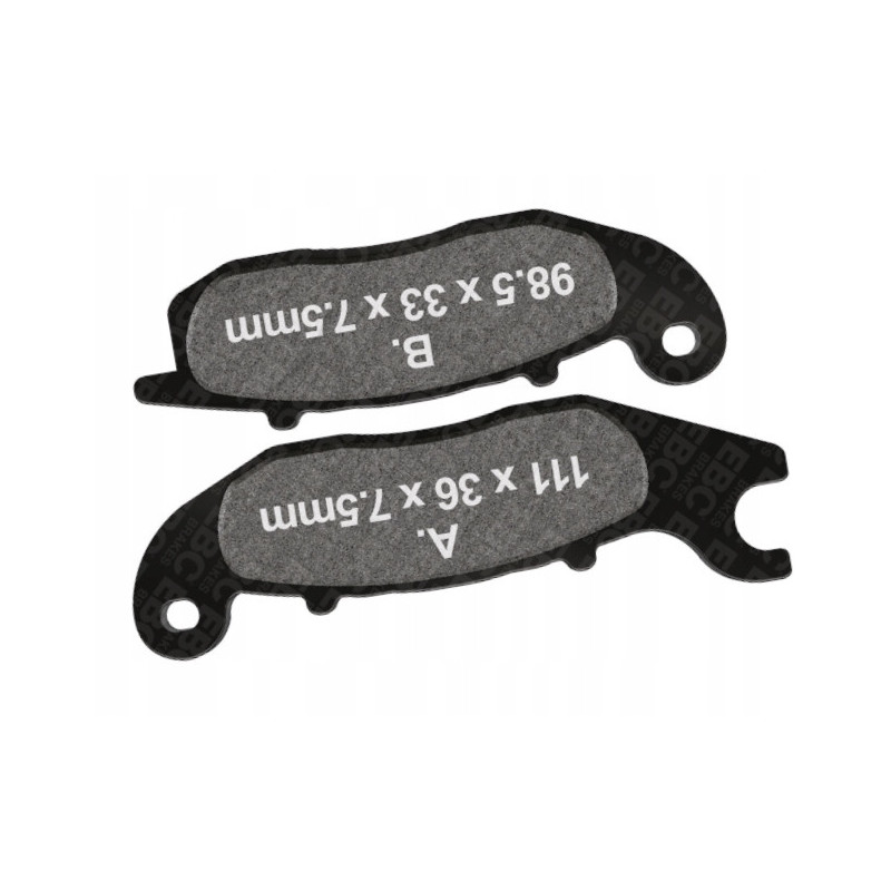 KLOCKI HAMULCOWE PRZÓD EBC SFA693 VESPA GTS 125 VESPA GTS125 IGET 2021-2024