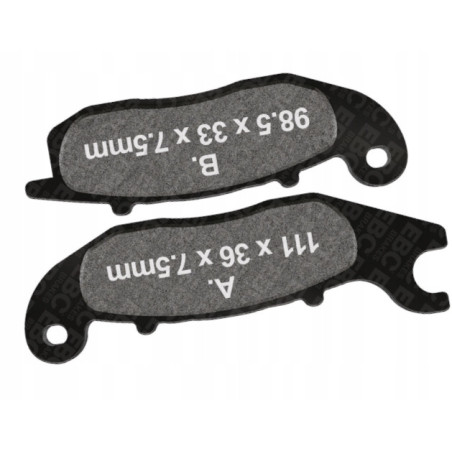 KLOCKI HAMULCOWE PRZÓD EBC SFA693 VESPA GTS 125 VESPA GTS125 IGET 2021-2024