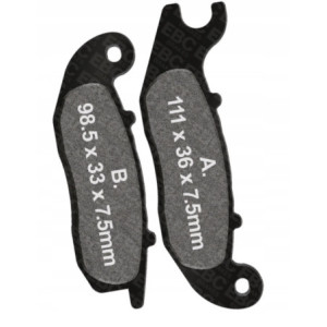 KLOCKI HAMULCOWE PRZÓD EBC SFA693 PIAGGIO MEDLEY 150 MEDLEY150 IE 2016-2022