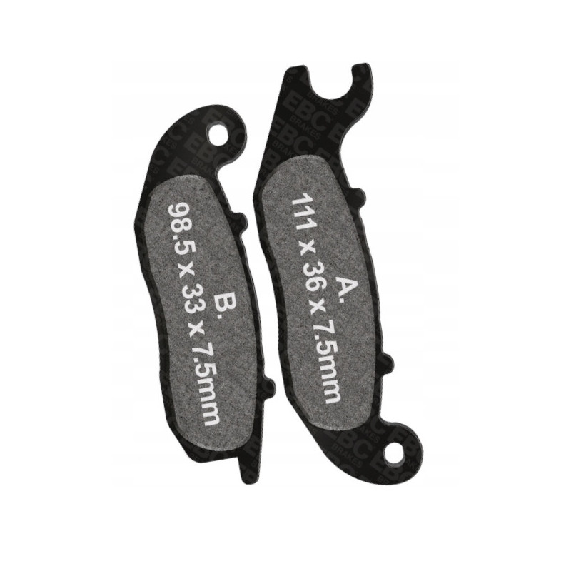 KLOCKI HAMULCOWE PRZÓD EBC SFA693 PIAGGIO MEDLEY 125 MEDLEY125 2016-2022