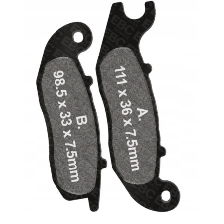 KLOCKI HAMULCOWE PRZÓD EBC SFA693 PIAGGIO MEDLEY 125 MEDLEY125 2016-2022