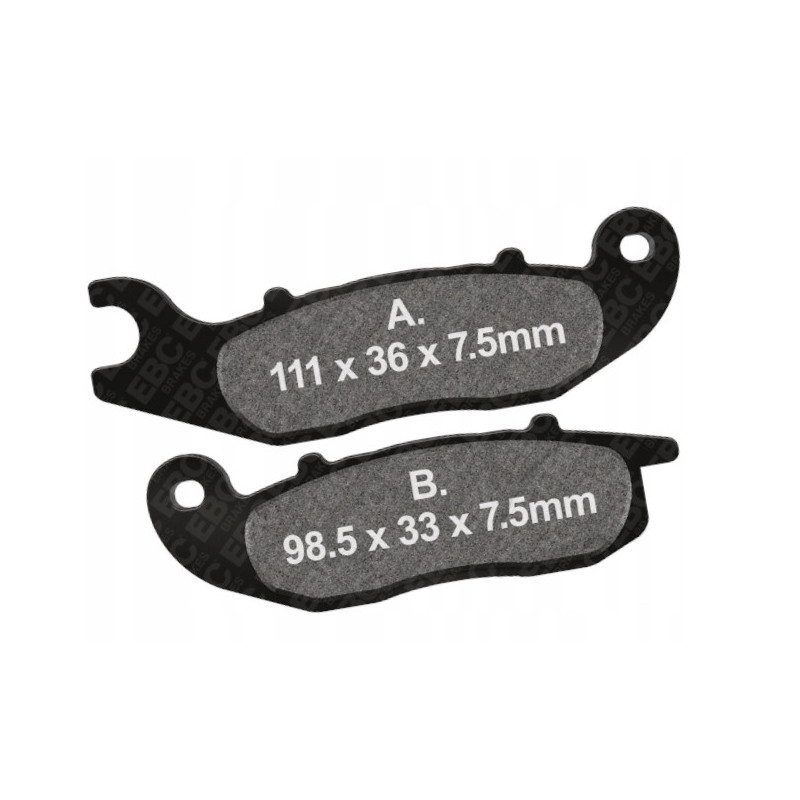 KLOCKI HAMULCOWE PRZÓD EBC SFA693 PIAGGIO LIBERTY 150 3V IE ABS 2016-2024