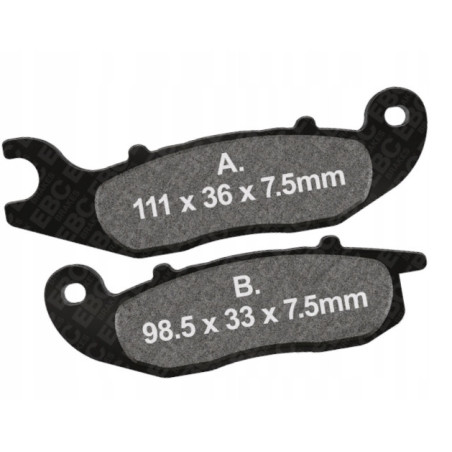 KLOCKI HAMULCOWE PRZÓD EBC SFA693 PIAGGIO LIBERTY 125 3V IE ABS 2016-2024