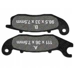 KLOCKI HAMULCOWE PRZÓD EBC SFA693 APRILIA SR 200 SR200 GT 2022-2024