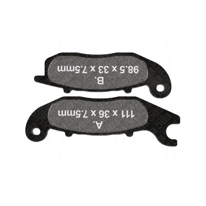 KLOCKI HAMULCOWE PRZÓD EBC SFA693 APRILIA SR 200 SR200 GT 2022-2024