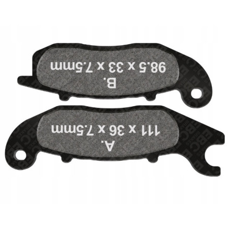 KLOCKI HAMULCOWE PRZÓD EBC SFA693 APRILIA SR 200 SR200 GT 2022-2024