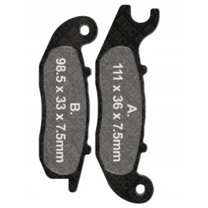 KLOCKI HAMULCOWE PRZÓD EBC SFA693 APRILIA SR 125 SR125 GT 2022-2024