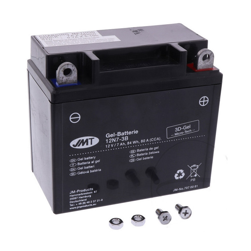 AKUMULATOR ŻELOWY JMT MBK XN 125 DOODO 2001 - 2005