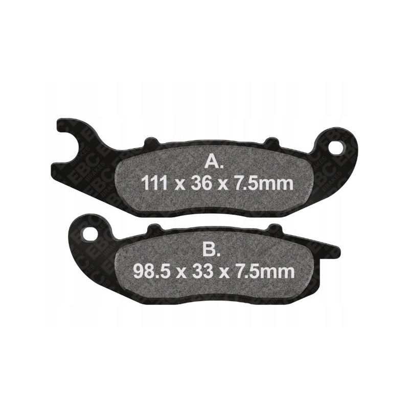 KLOCKI HAMULCOWE PRZÓD EBC SFA693 HONDA CRF 300 HONDA CRF300 2013-2021