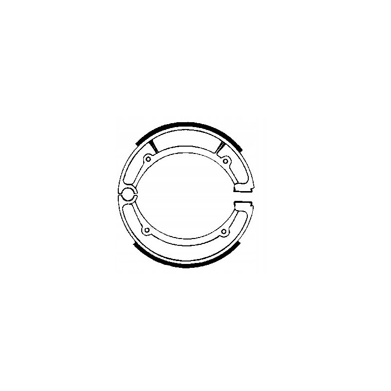 SZCZĘKI HAMULCOWE EBC DO MOTOCYKLA YAMAHA XS 400 YAMAHA XS400 1980-1984