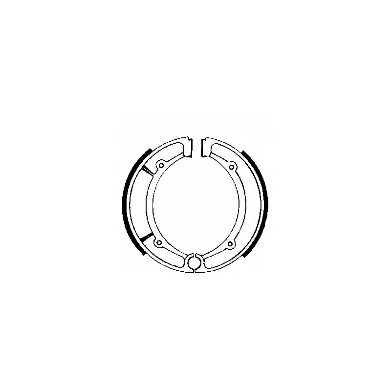 SZCZĘKI HAMULCOWE EBC DO MOTOCYKLA YAMAHA XS 250 YAMAHA XS250 1977-1980