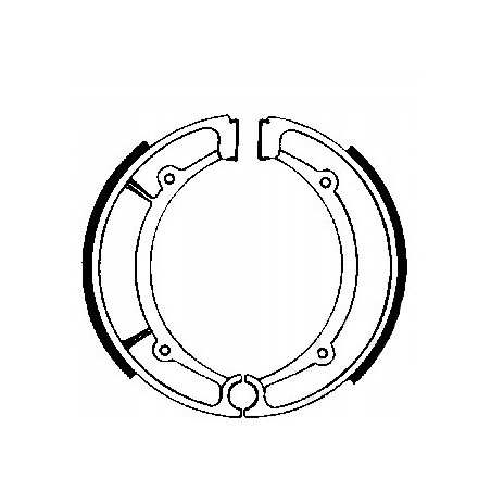 SZCZĘKI HAMULCOWE EBC DO MOTOCYKLA YAMAHA XS 250 YAMAHA XS250 1977-1980