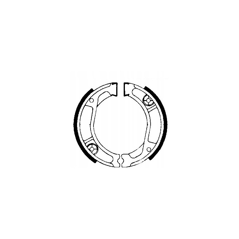 SZCZĘKI HAMULCOWE EBC DO MOTOCYKLA HONDA NX 250 HONDA NX250 1988-1995