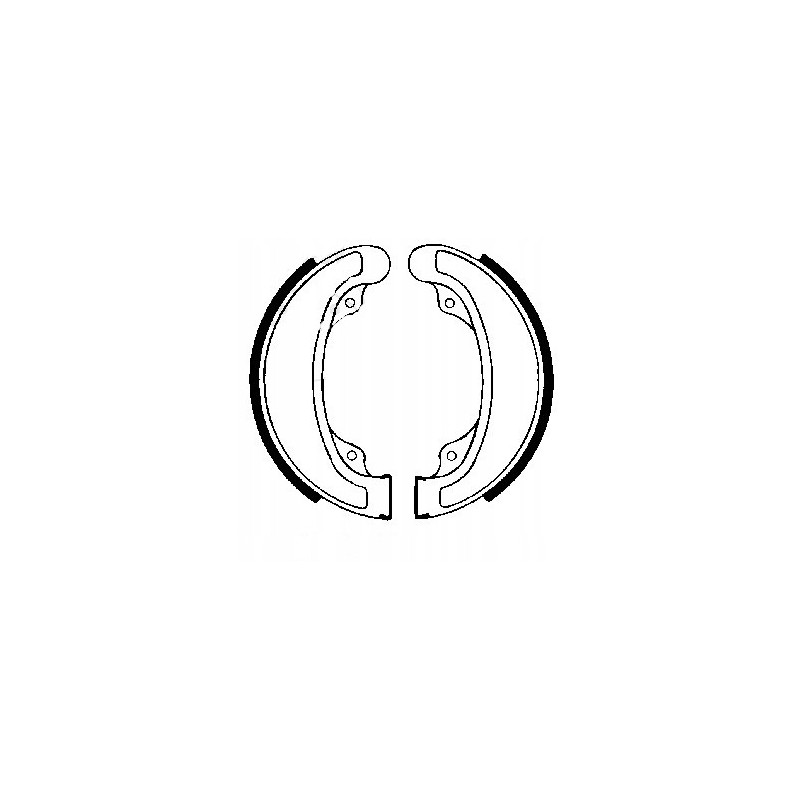 SZCZĘKI HAMULCOWE EBC DO MOTOCYKLA HONDA CMX 450 CMX450 C REBEL 1986-1987